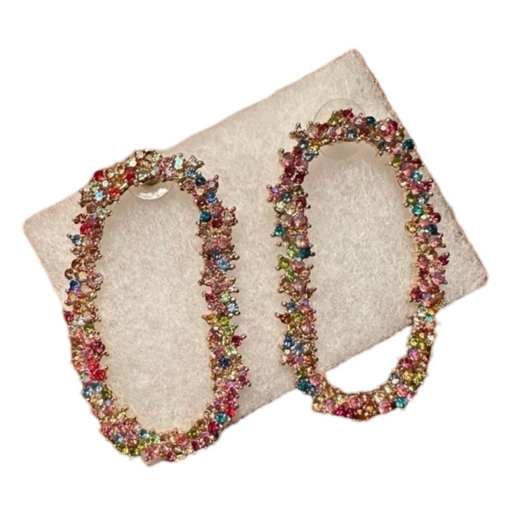 Multicolor Statement Earrings